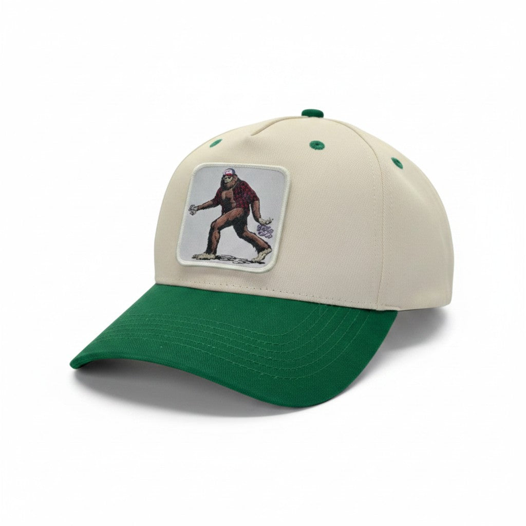 Sasquatch Flannel Patch Two-Tone Trucker Hat