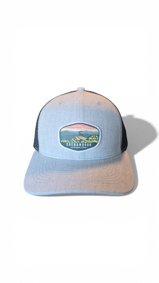 Shenandoah National Park Hat | Embroidered Vintage Snapback Cap | Hiking Outdoors Gear Souvenir Gift