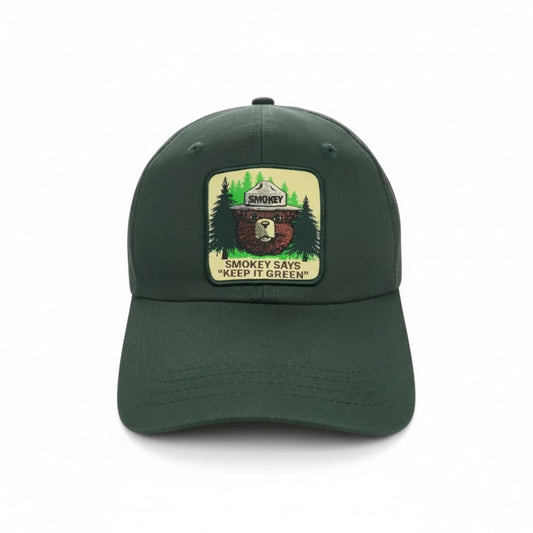 Smokey Bear US Forest Service Baseball Cap Dad Hat