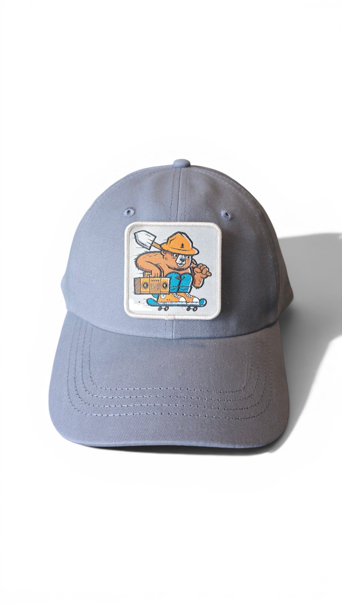 Smokey Bear Skateboard Dad Hat Retro Forest Guardian Cap