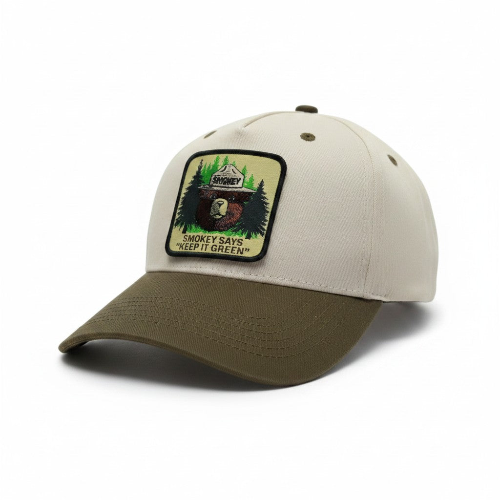Smokey Bear Keep It Green Two-Tone Forest Hat