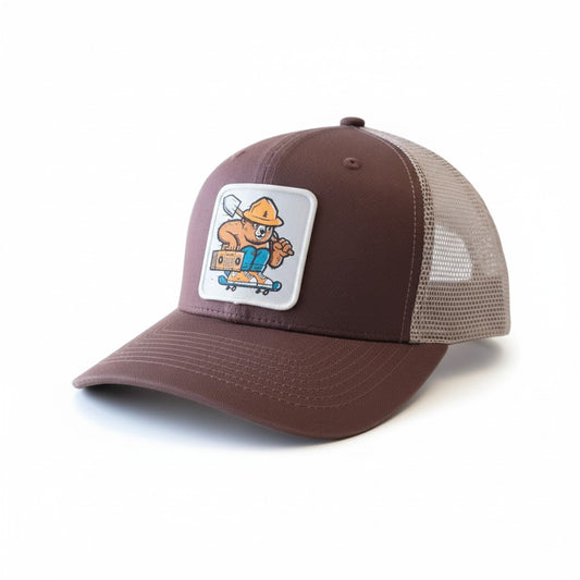 Officially Licensed Smokey Bear Vintage Snapback Trucker Hat