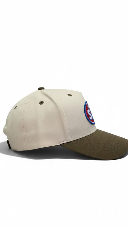 Vintage STP Racing Two-Tone Embroidered Baseball Hat