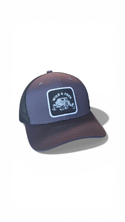 Wild & Free Off Road UTV ATV Mesh Snapback Hat