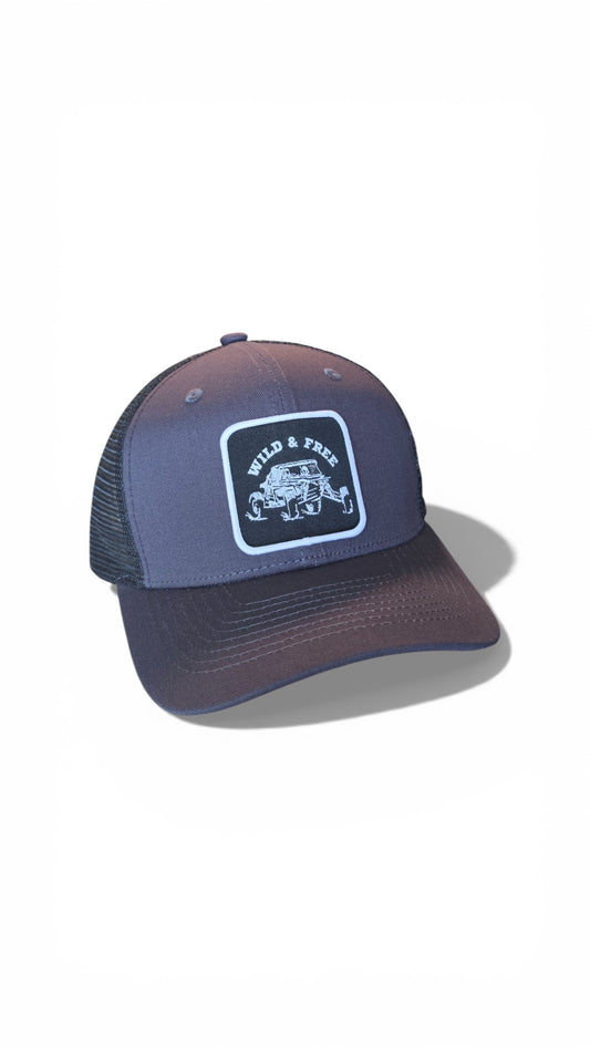 Off Road UTV ATV Mesh Snapback Hat | Wild & Free Cap