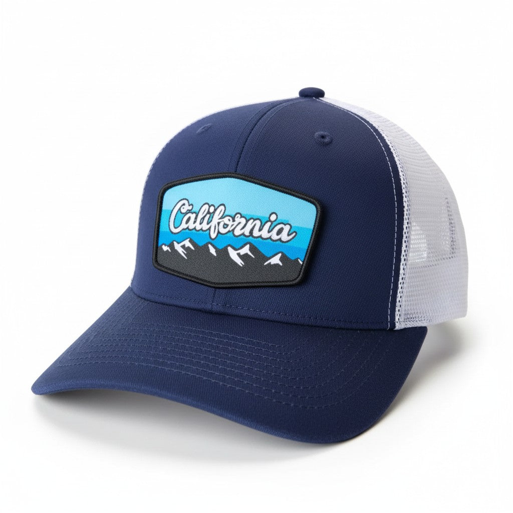 Adjustable Snapback Trucker Hat - Mesh Back Baseball Cap