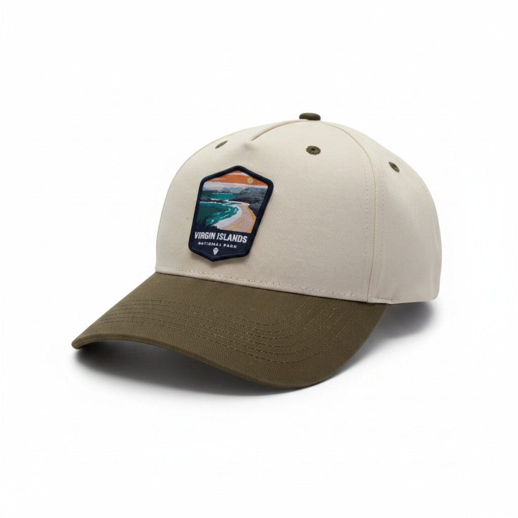 Virgin Islands National Park Two-Tone Tropical Hat