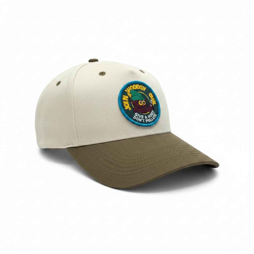 Woodsy Owl Give a Hoot Retro Two Tone Hat