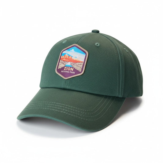 Zion National Park Embroidered Baseball Hat - Utah Souvenir