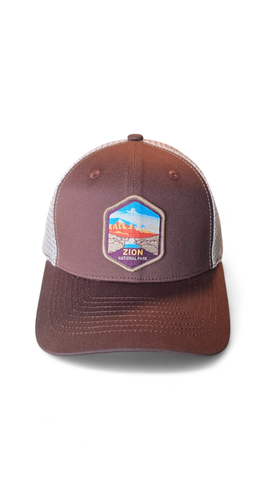 Zion National Park Trucker Hat | National Park Hat | Utah Souvenir Hiking Cap