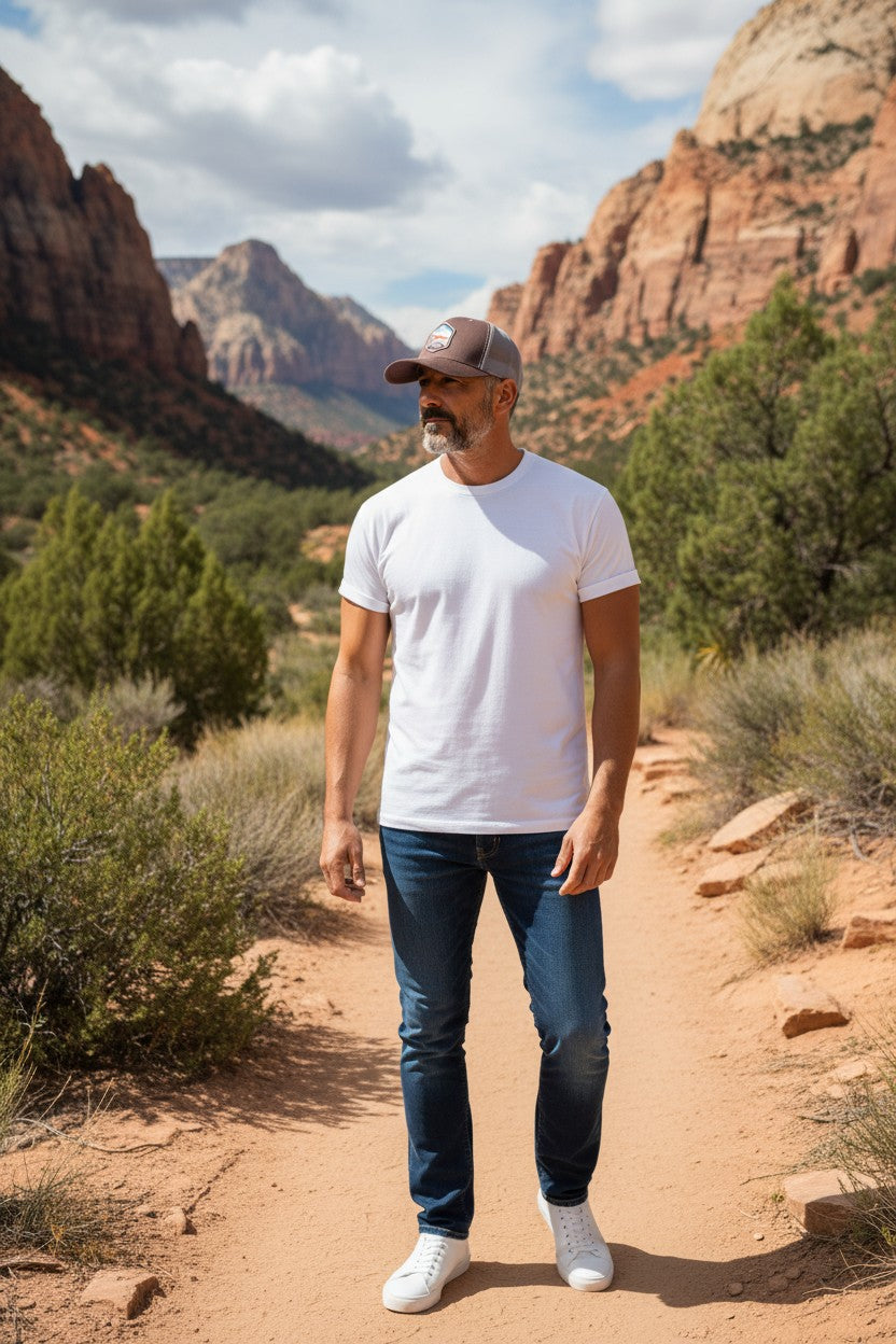 Zion National Park Trucker Hat - Stylish Zion National Park Hat for Outdoor Adventures