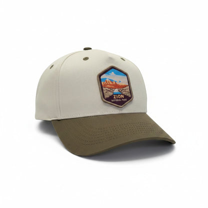 Zion National Park Canyon View Two-Tone Hat