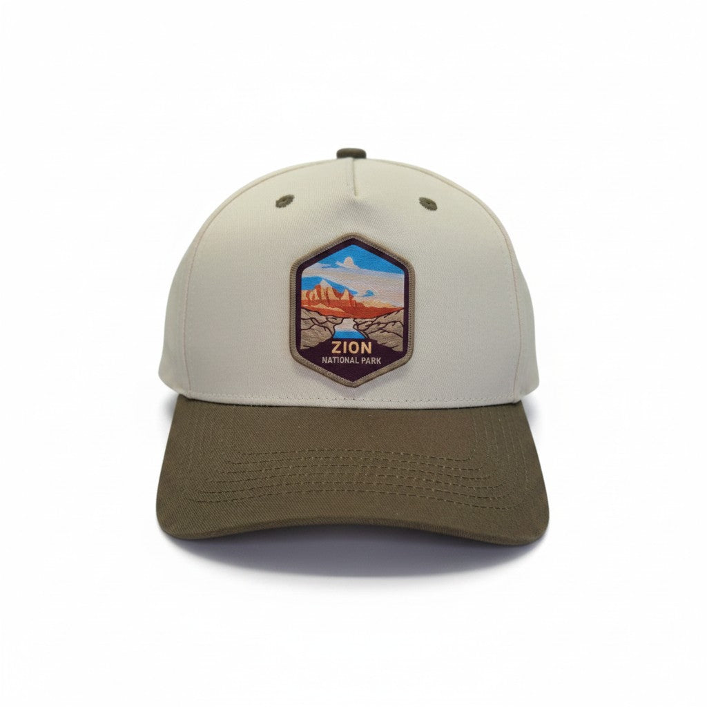 Zion National Park Canyon View Two-Tone Hat