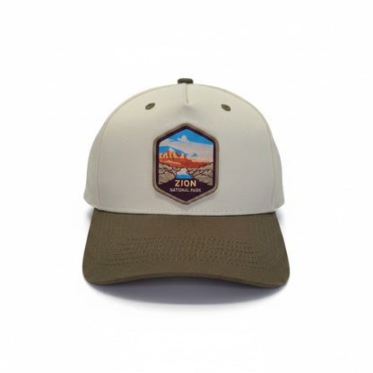 Zion National Park Canyon View Two-Tone Hat